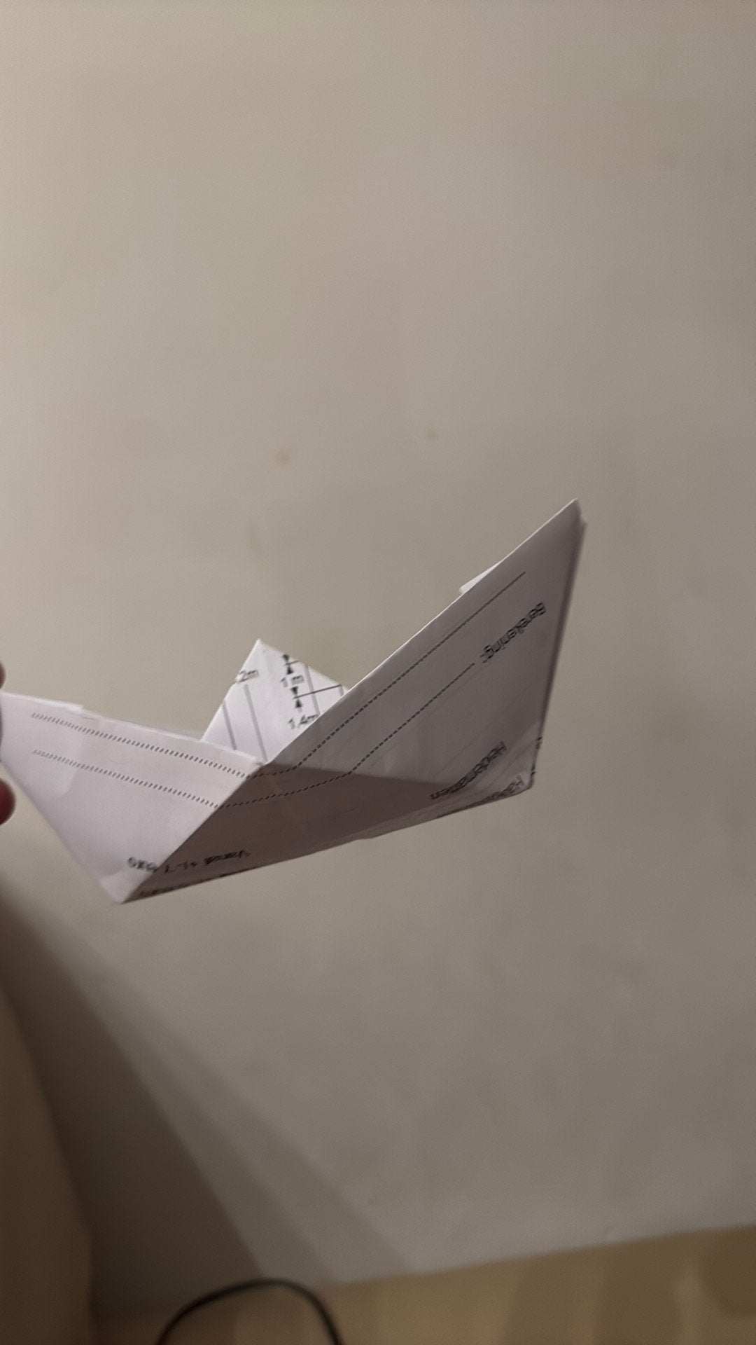 Papier boat ik verkoop da omdaat ik heb geld nodig, Diversen, Ophalen, Zo goed als nieuw