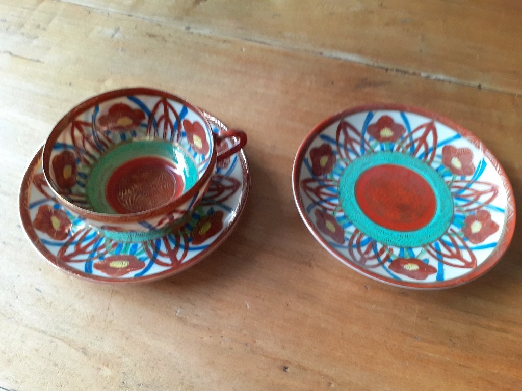 2 Chinese kop en schotels, Enlèvement ou Envoi