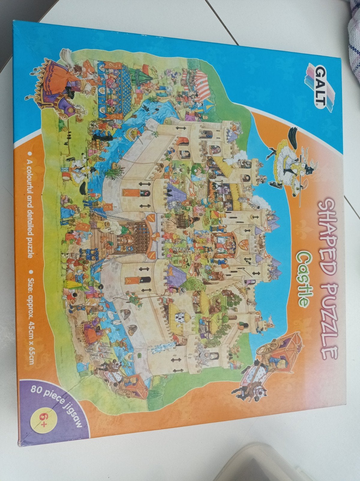 Ridder kasteel puzzel vanaf 6 jaar, Ophalen