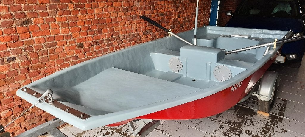Echange Barque de pêche remise à neuf avec remorque, Enlèvement, Comme neuf, Polaris, Polyester
