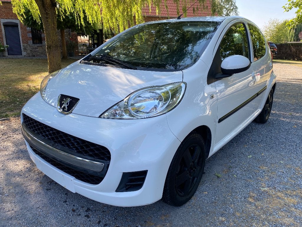Peugeot 107 1.0i PRÊTE À IMMATRICULER 80.000 km ct vierge, Wit, Bedrijf, 5 deurs, 1000 cc