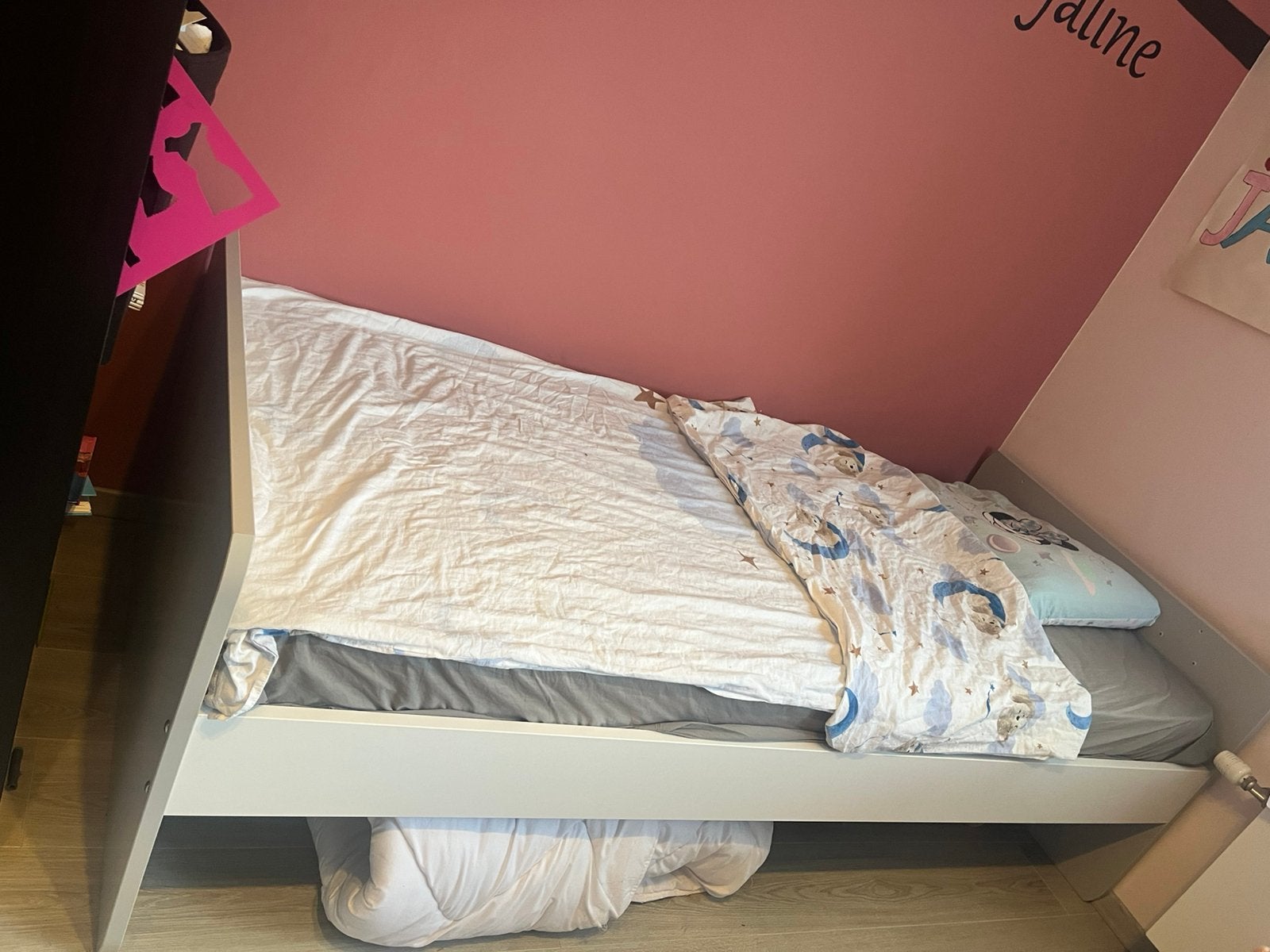 Bed 90x120cm, 90 cm, Une personne, Enlèvement, Utilisé