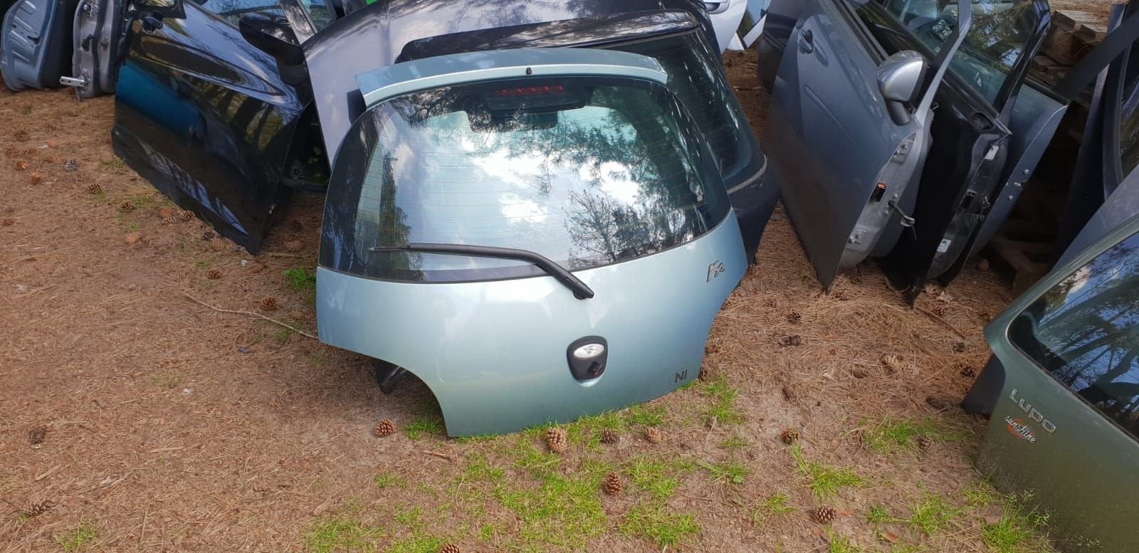 FORD KA ACHTERKLEP BJ 97 TOT 2007, Gebruikt, -, Ophalen of Verzenden, Achter