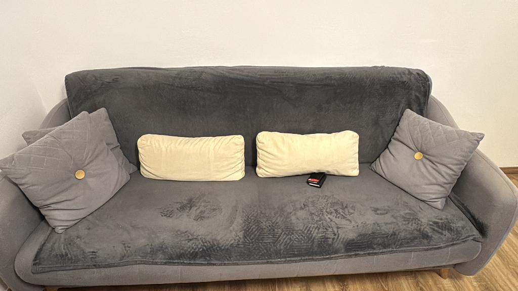 Canapé, Ophalen, Gebruikt, 125 tot 150 cm, Rechte bank