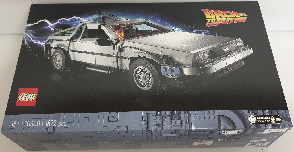 LEGO 10300 Back to the Future tijdmachine - NIEUW & SEALED, Lego, Nieuw, Ophalen of Verzenden, Inclusief accessoires