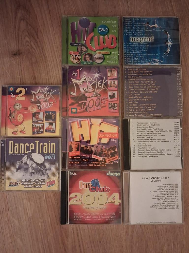 Lot cd's oldschool 90-2000, Ophalen