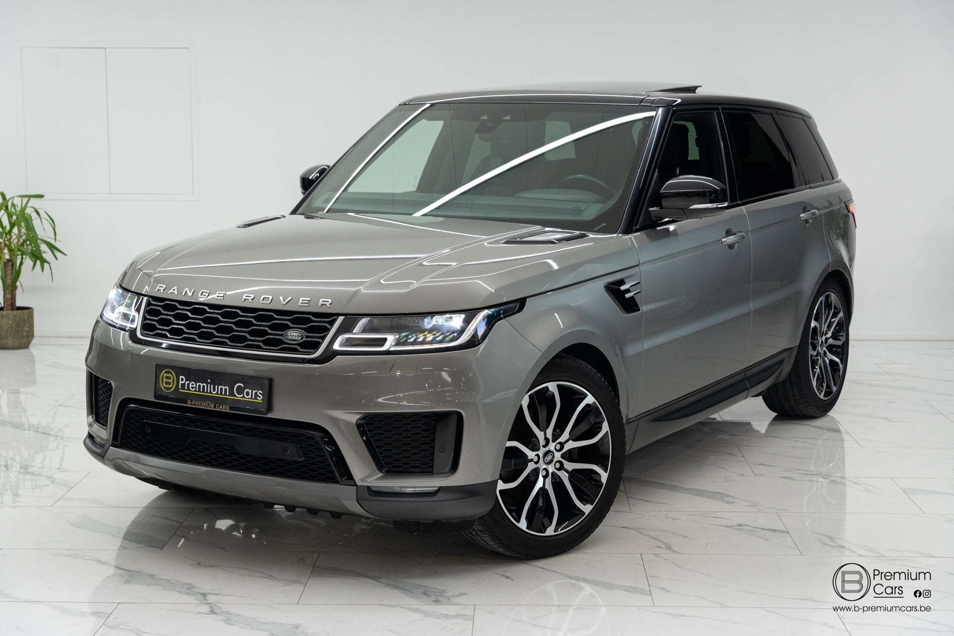 Land Rover Range Rover Sport HSE D250 Black pack! Pano, Crui, Argent ou Gris, 2997 cm³, Euro 6, Entreprise