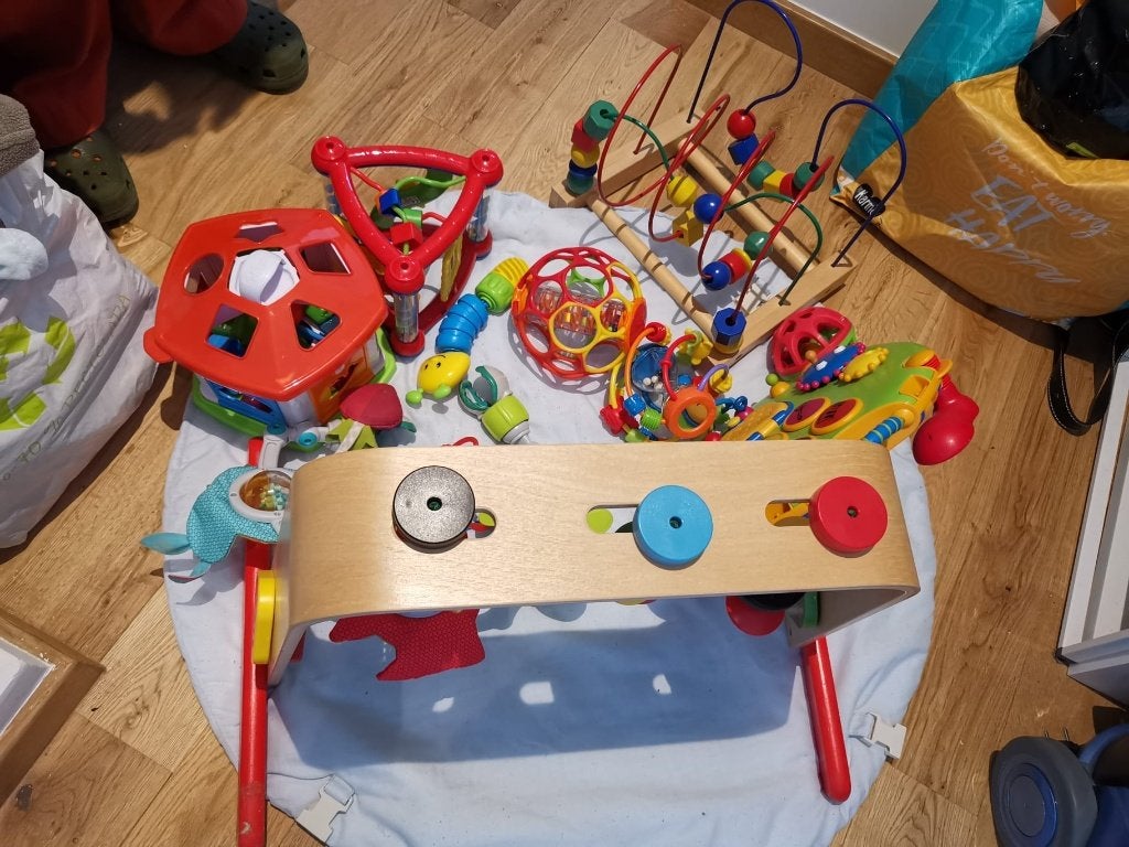 Lot jouets 1er âge en très bon état, Enlèvement