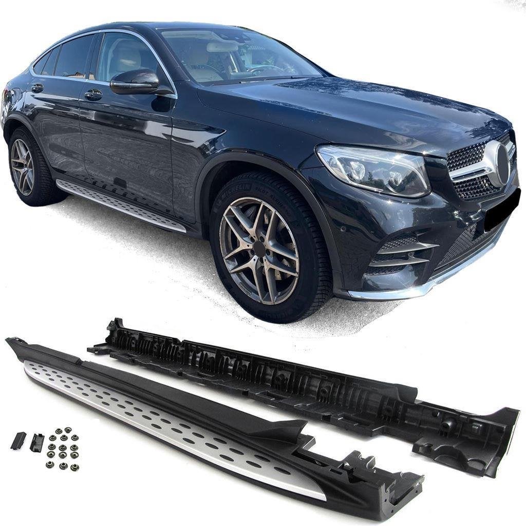 Treeplanken Sidesteps Running Boards Mercedes GLC C253 Coupe, Envoi
