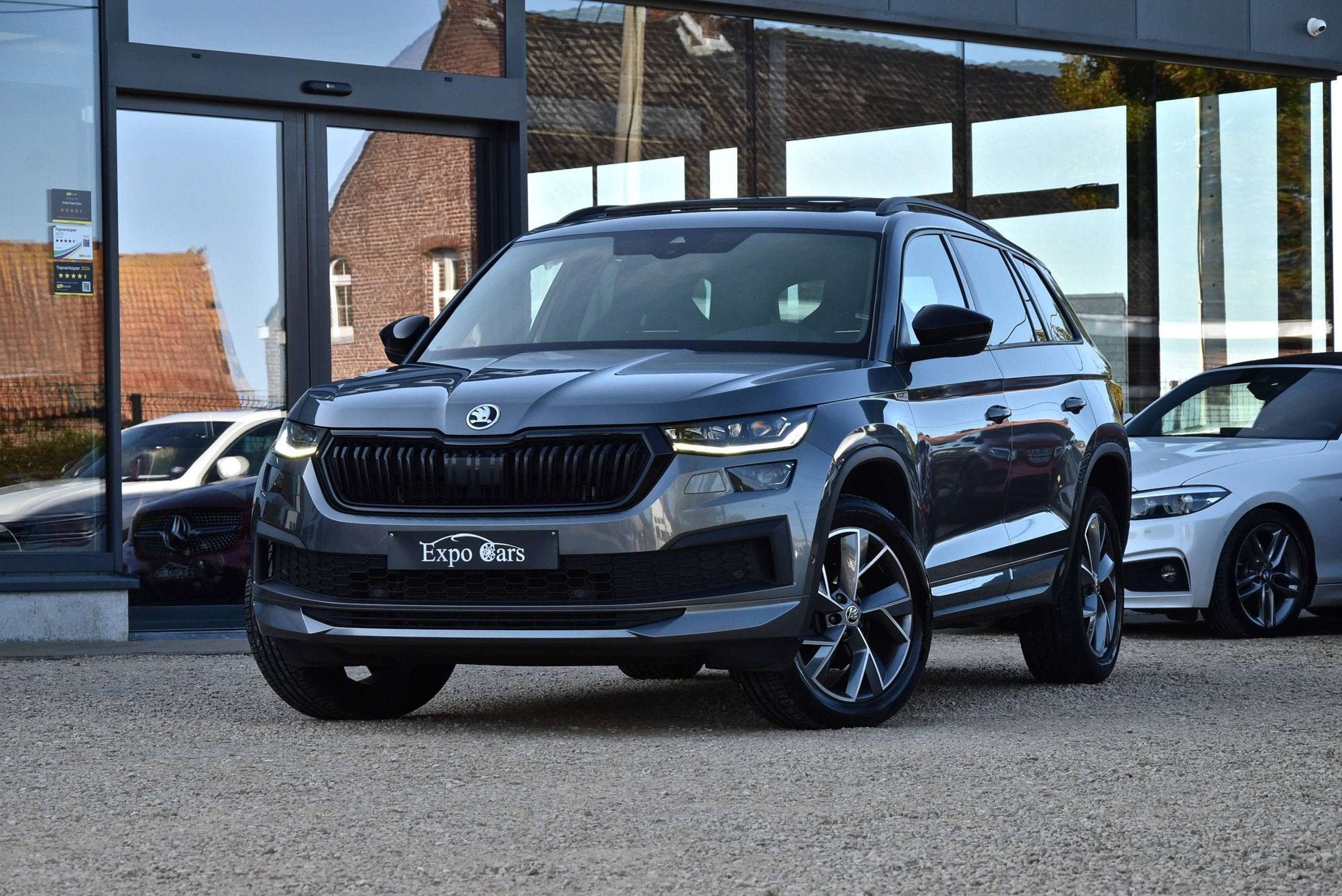 Skoda Kodiaq Kodiaq 2.0 CR TDi Sportline II DSG*PANO DAK*CAM, Autos, Argent ou Gris, Achat, Entreprise, 1968 cm³
