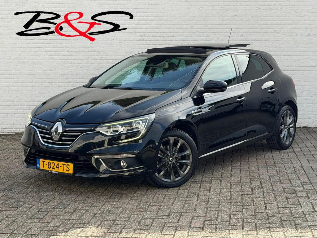 Renault Megane 1.3 TCe Bose Automaat Camera Clima Apple / An, Auto's, Automaat, Zwart, Zwart, Bedrijf