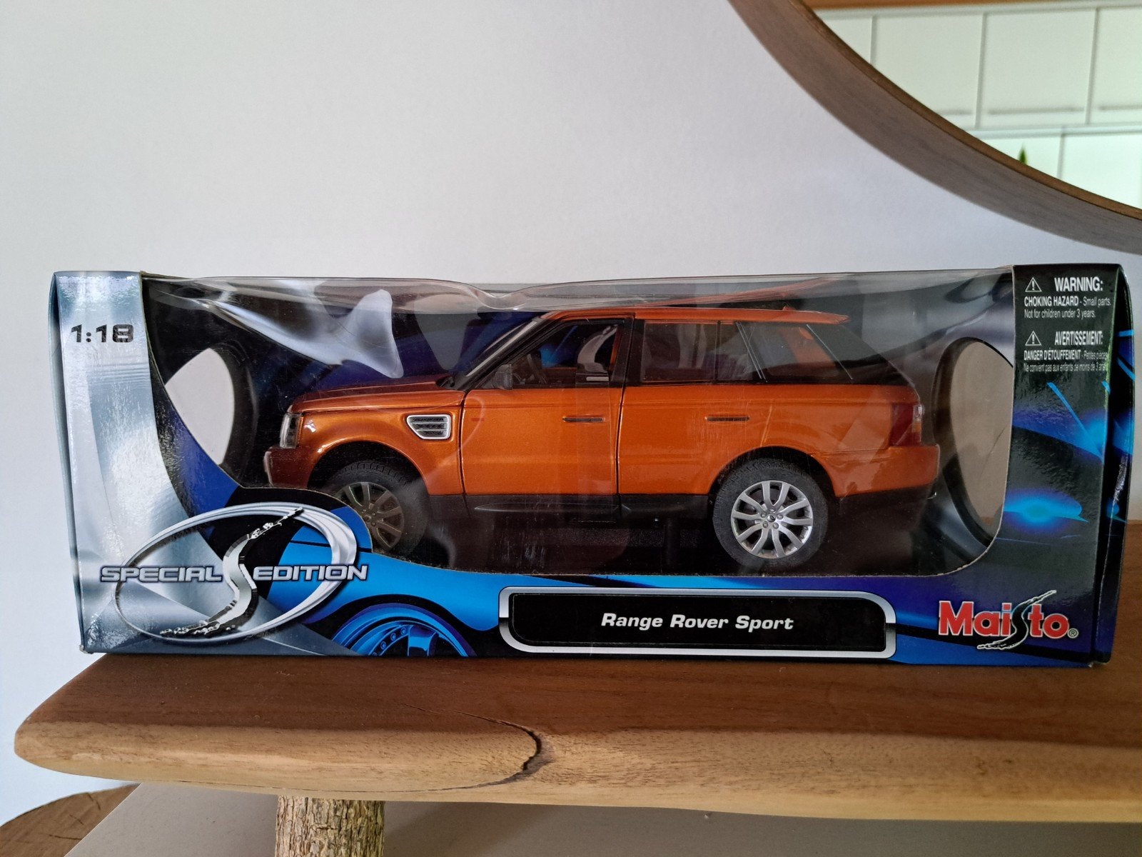 Maisto Range Rover Sport, Hobby & Loisirs créatifs, Voitures miniatures | 1:24, Enlèvement ou Envoi, Maisto