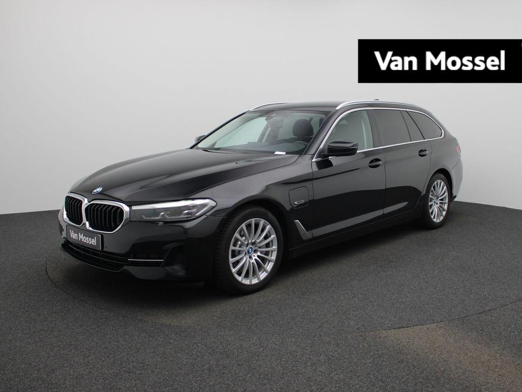 BMW 5 Reeks Touring 520e 150kW, Automaat, Gebruikt, Zwart, 4 cilinders