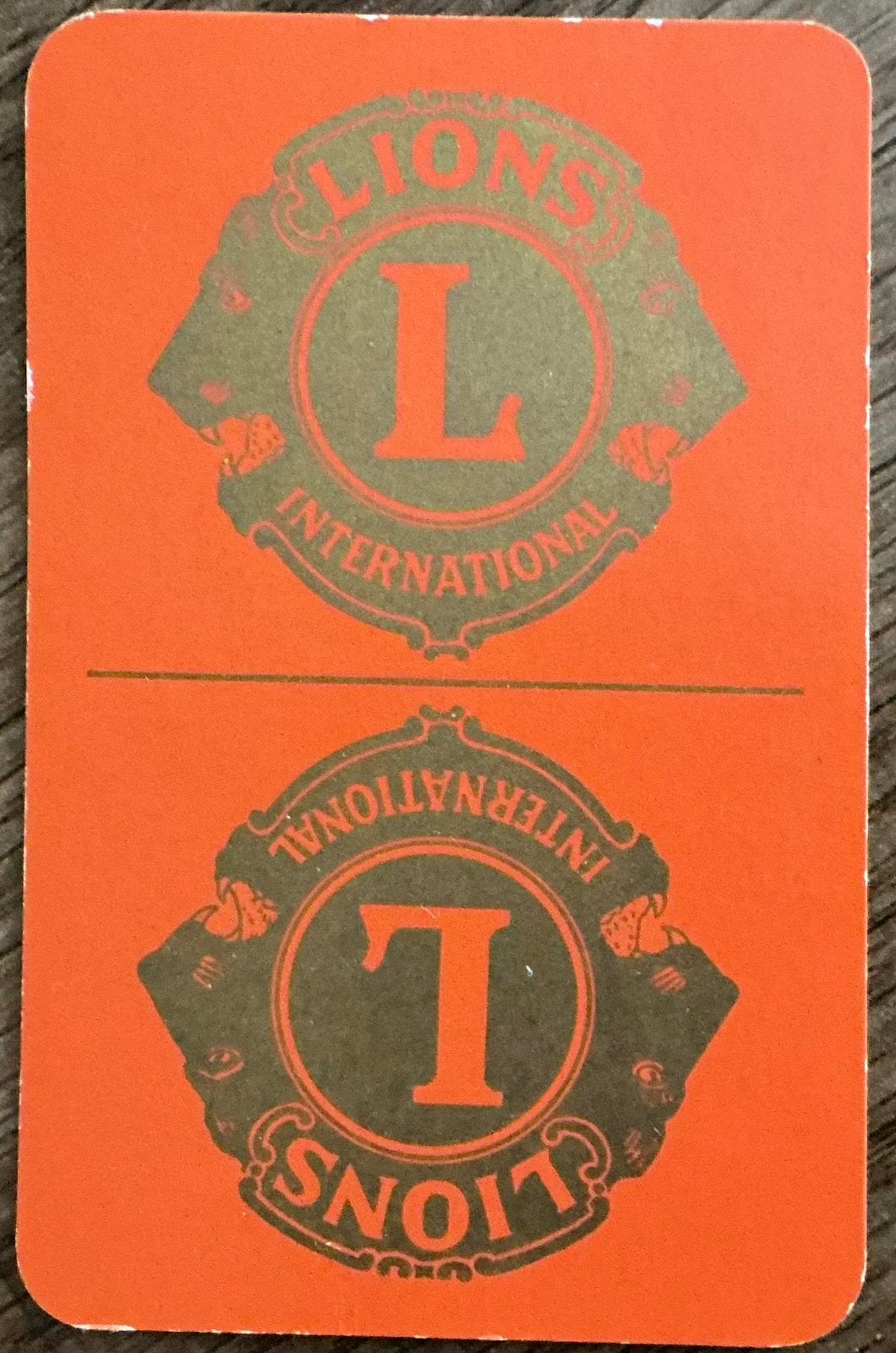 Joker LIONS INTERNATIONAL, Ophalen of Verzenden, Zo goed als nieuw, Joker(s)