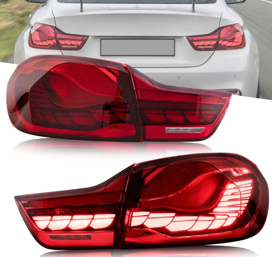 Achterlichten set Rood BMW 4 Serie F32 F33 F36 Dynamisch Bj
