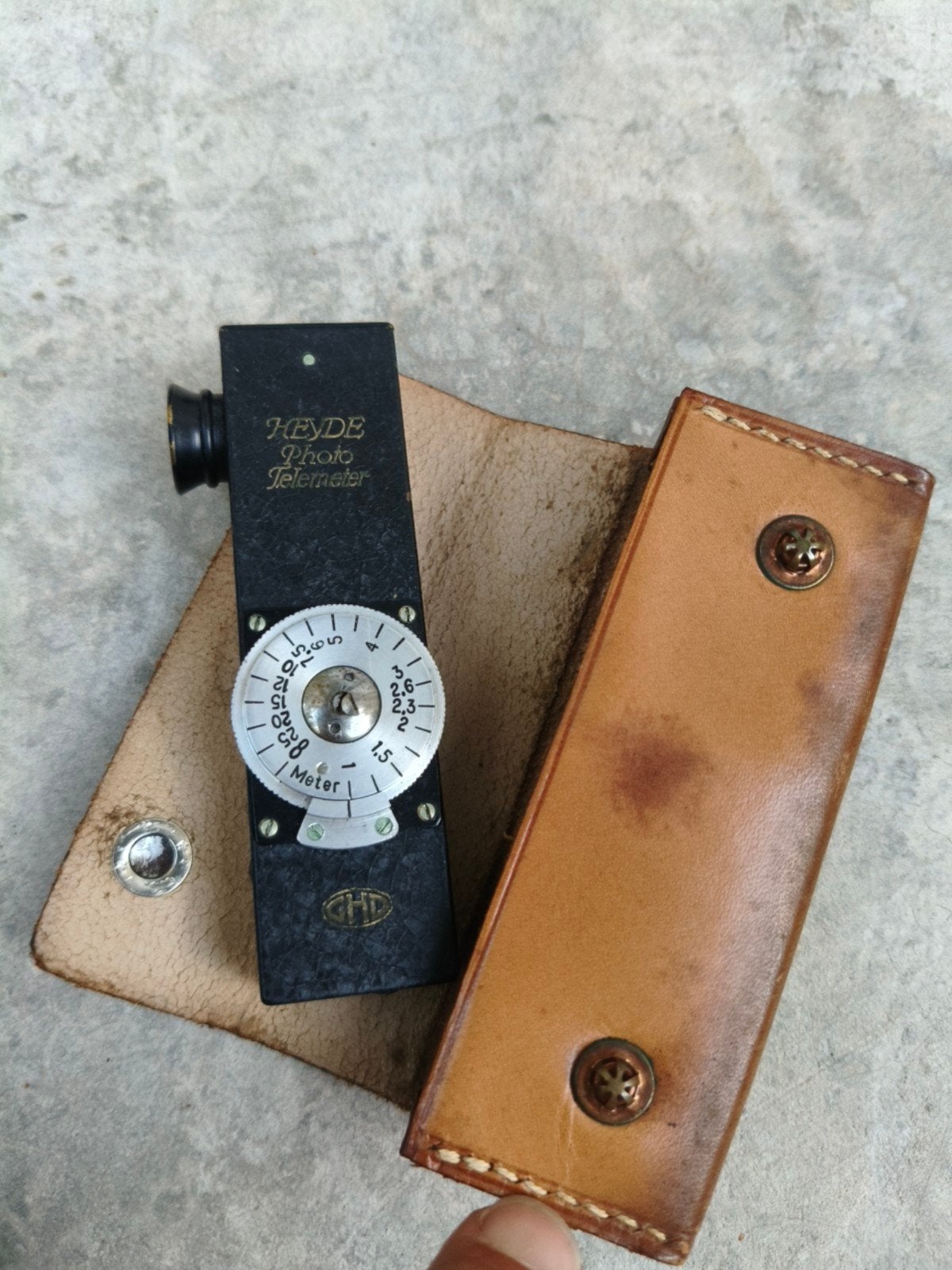 télémètre vintage heyde photographie, Antiquités & Art, Enlèvement ou Envoi