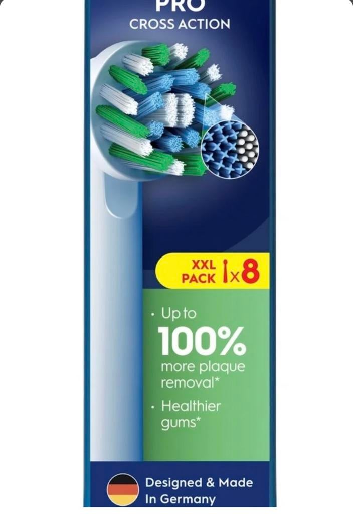 Oral-B Pro Cross Action 8x opzetstukken, nieuwe OVP!, Enlèvement ou Envoi, Comme neuf