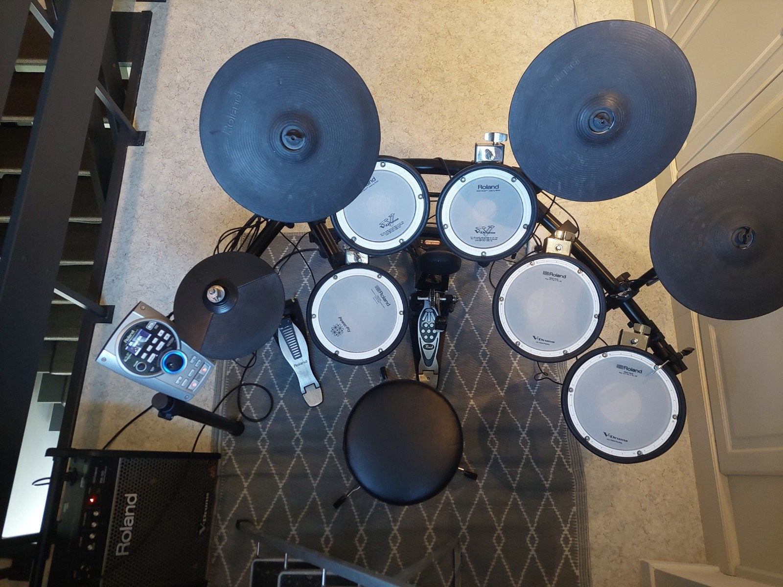 Roland V drum td 15 zesdelig, Musique & Instruments, Enlèvement, Pearl