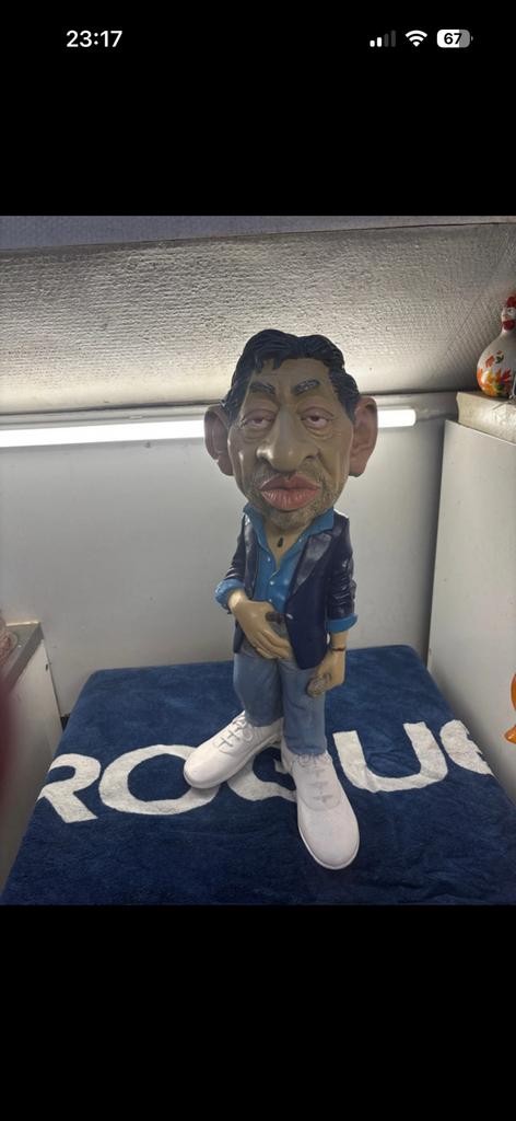 Grote figuur van Serge Gainsbourg, Ophalen of Verzenden
