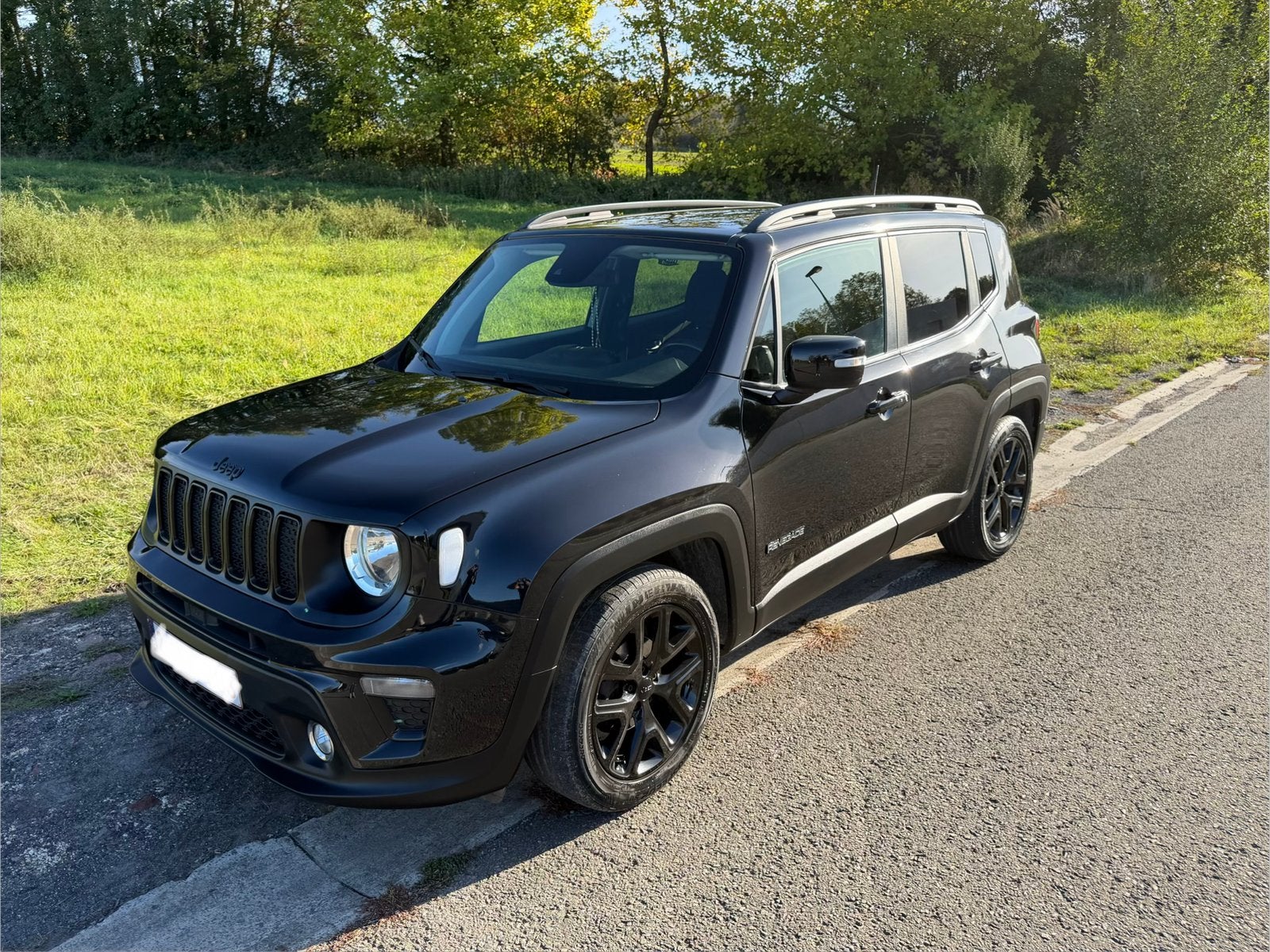 Jeep renagade 1.6 JTDm Full black, Auto's, Voorwielaandrijving, Euro 5, Zwart, Zwart