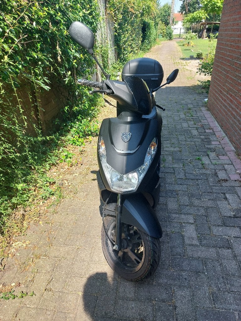 Peugeot Kisbee 50cc Klasse B - zwart (22/12/2023 - 4373 km), Autres modèles, Comme neuf, Classe B (45 km/h), Enlèvement