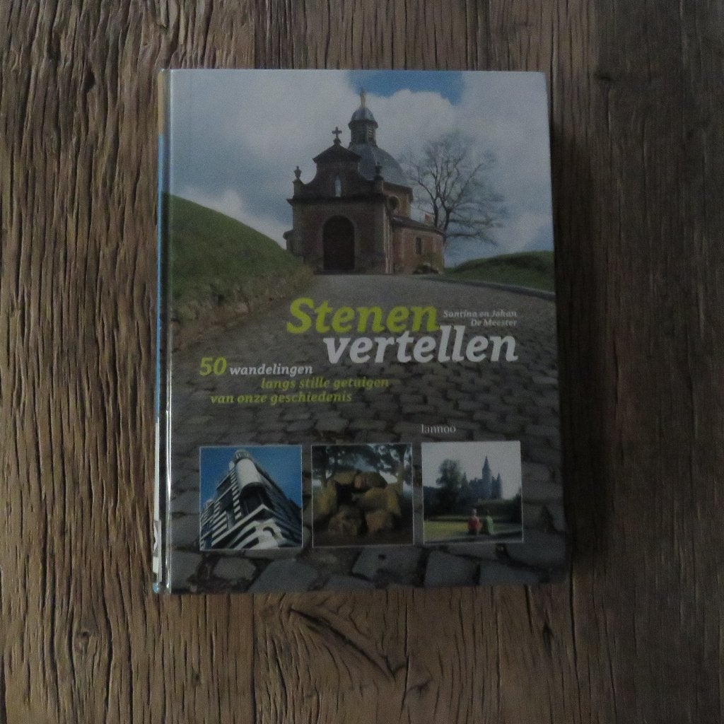Santina en Johan De Meester Stenen vertellen 50 wandelingen, Livres, Enlèvement ou Envoi