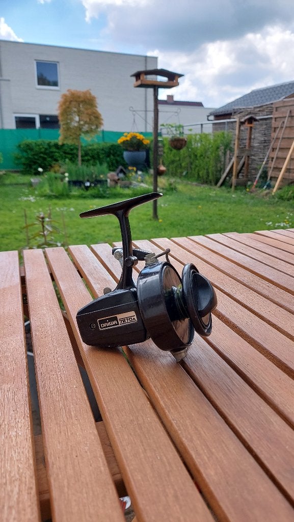 Vintage Daiwa 7270a ('70), Ophalen of Verzenden, Gebruikt, Molen