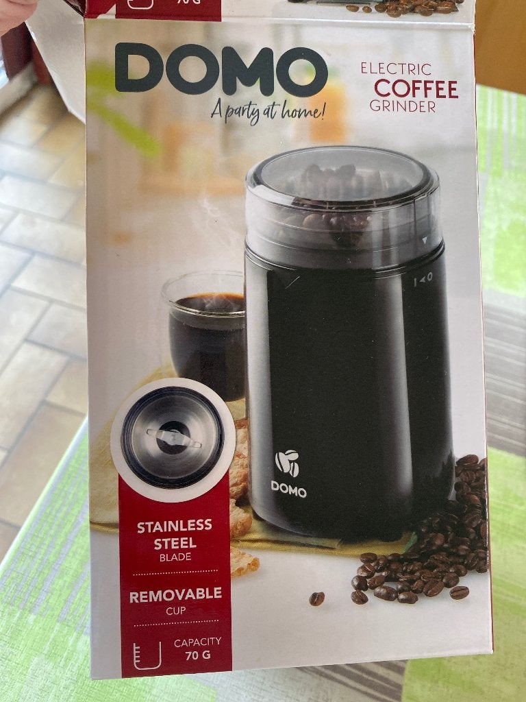 Electric coffee grinder, Elektronische apparatuur, Ophalen, Nieuw, Koffiemolen