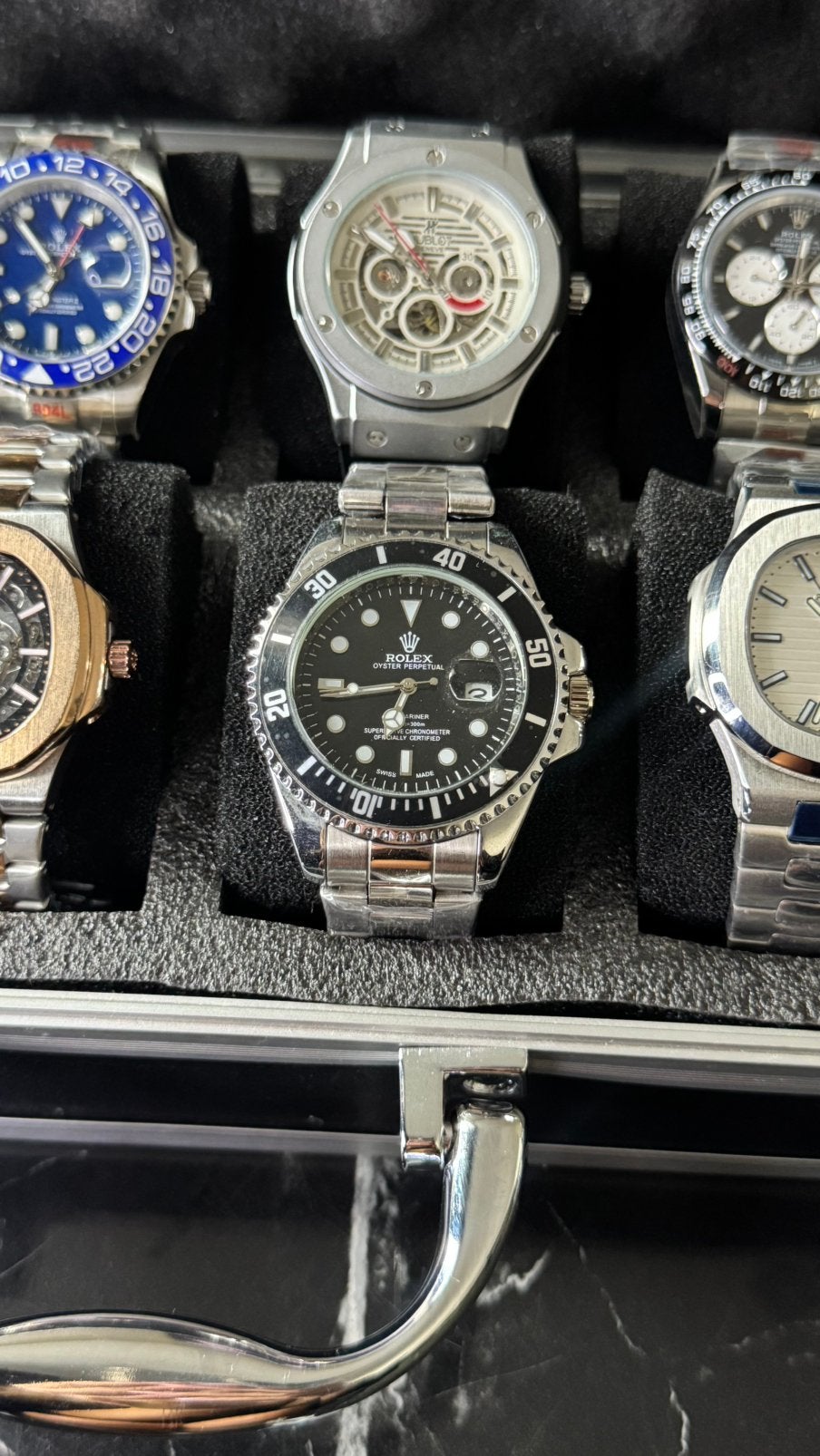 Luxueuze mannen-horloge, Ophalen, Nieuw