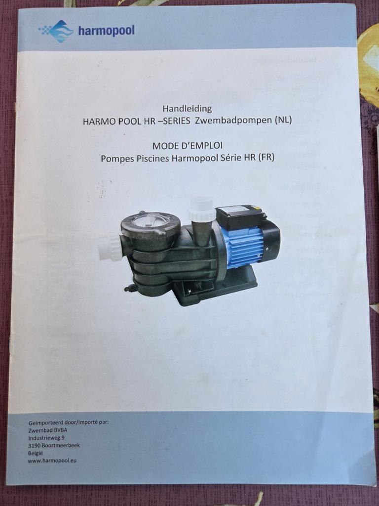 Harmopool HR50, zwembadpomp, Tuin en Terras, Ophalen, Zwembadpomp