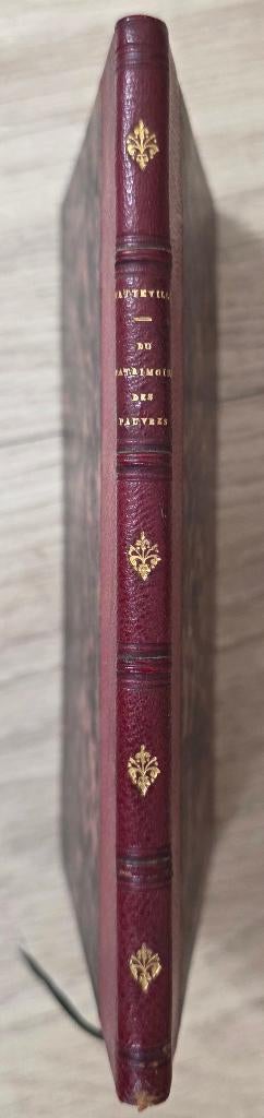 1849+Du patrimoine des pauvres+Les Fleurs du Mal+Watteville, Enlèvement ou Envoi, Watteville