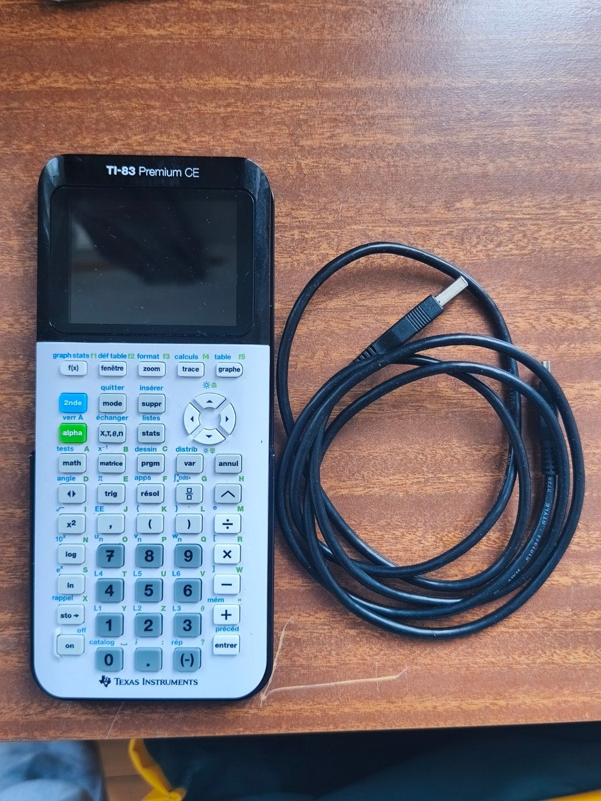 Calculatrice graphique TI-83 Premium CE - Texas Instrument, Enlèvement ou Envoi, Calculatrices graphique, Comme neuf