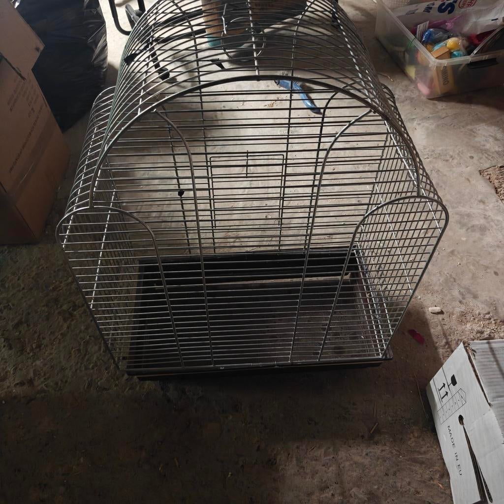 Belle cage à oiseaux - Cage spacieuse (80x59x31 cm) - En bon, Enlèvement