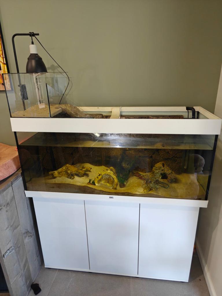 Aquarium juvel voor schildpad of vissen, Ophalen, Zo goed als nieuw