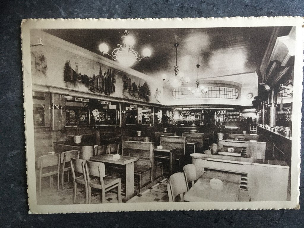 carte postale Bruxelles - Hôtel de Bruges - Charles Traen, Enlèvement ou Envoi