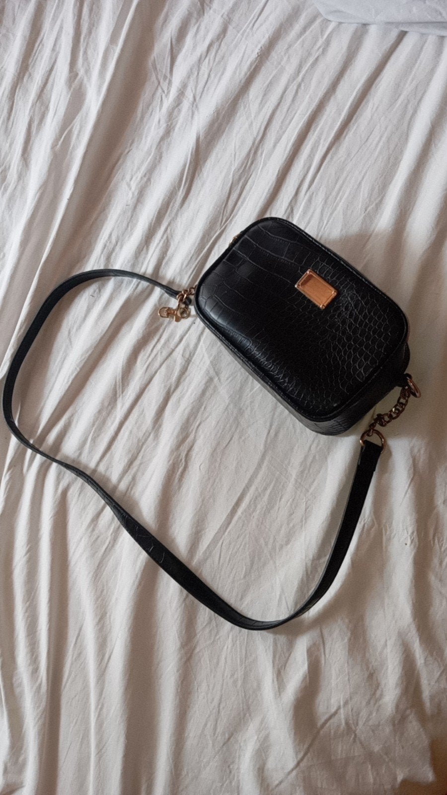 sac noir, Autres marques, Cuir, Enlèvement ou Envoi, Comme neuf