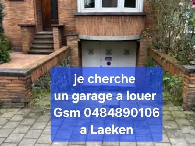 garage a louer, Immo, Overige soorten, Direct bij eigenaar, Brussel
