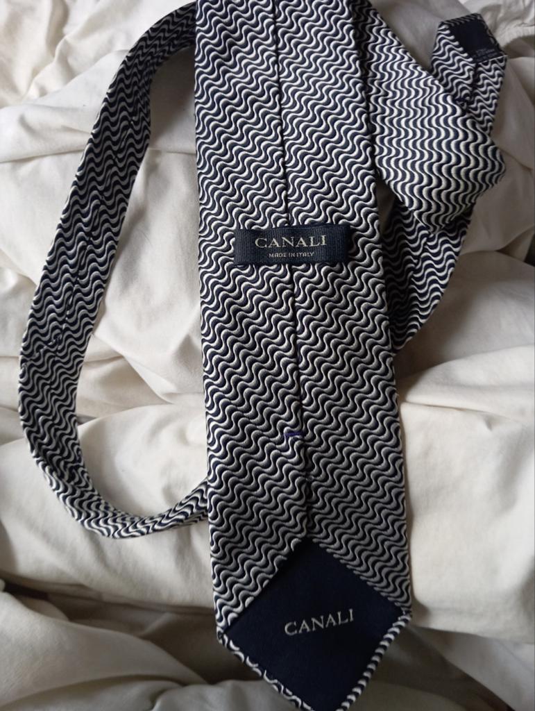 CANALI - das in 100 % zijde, made in Italy, Ophalen of Verzenden