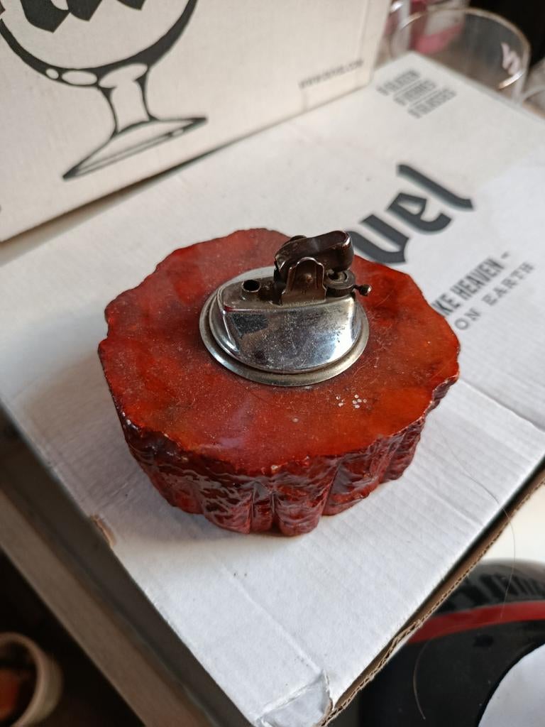 Ancien briquet de table à remettre en etat, Collections, Enlèvement, Briquet