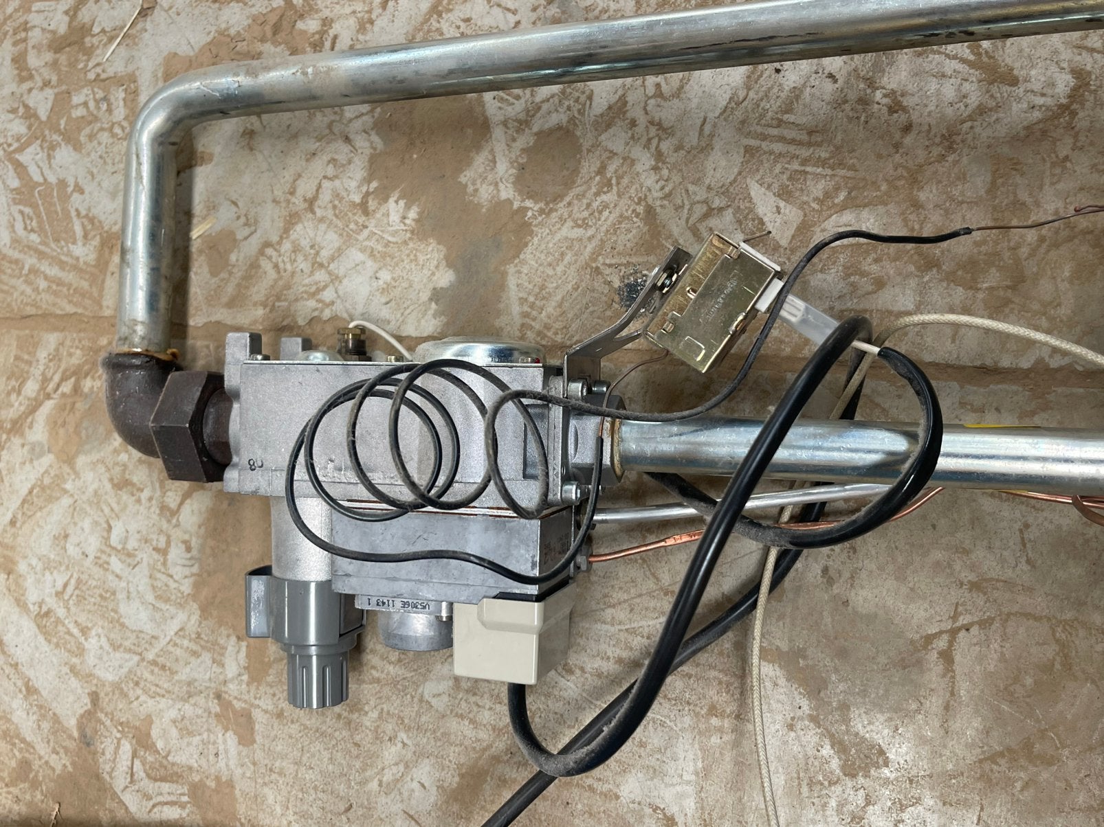 Gasblok honeywell type v4600C, Ophalen, Zo goed als nieuw
