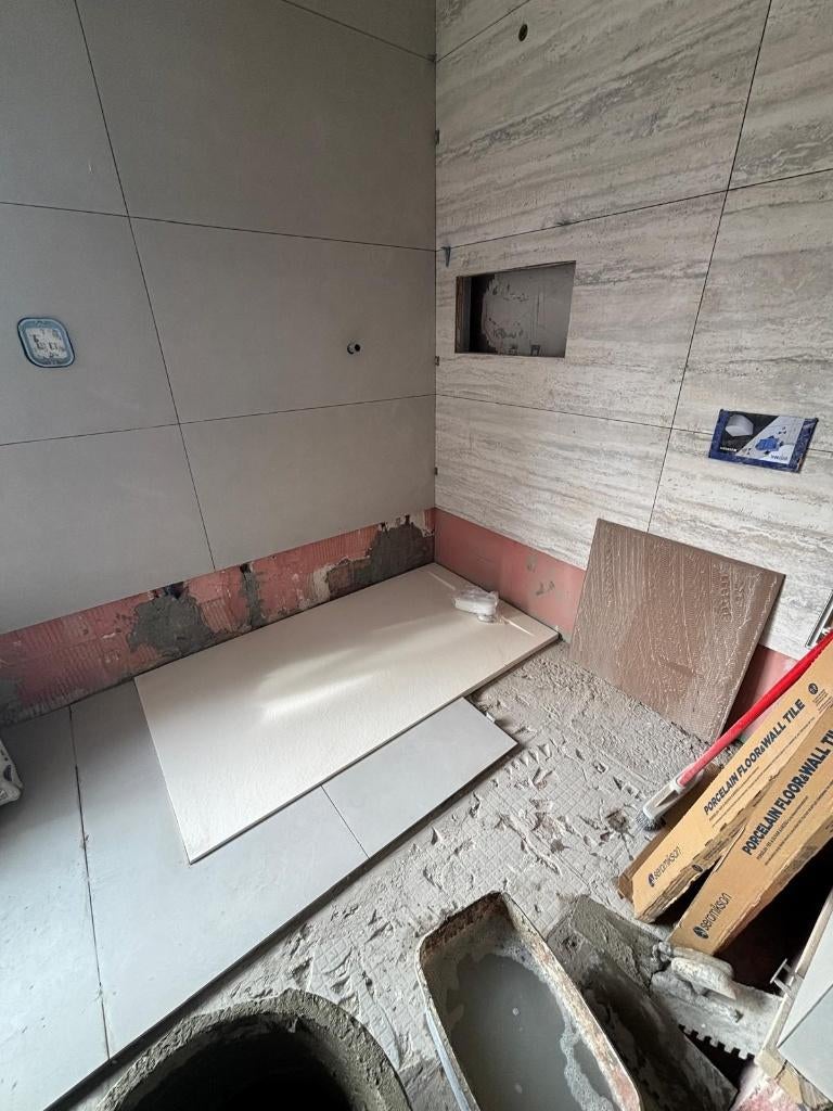 Douche à l'italienne, Enlèvement, Neuf, Pierre, Douche