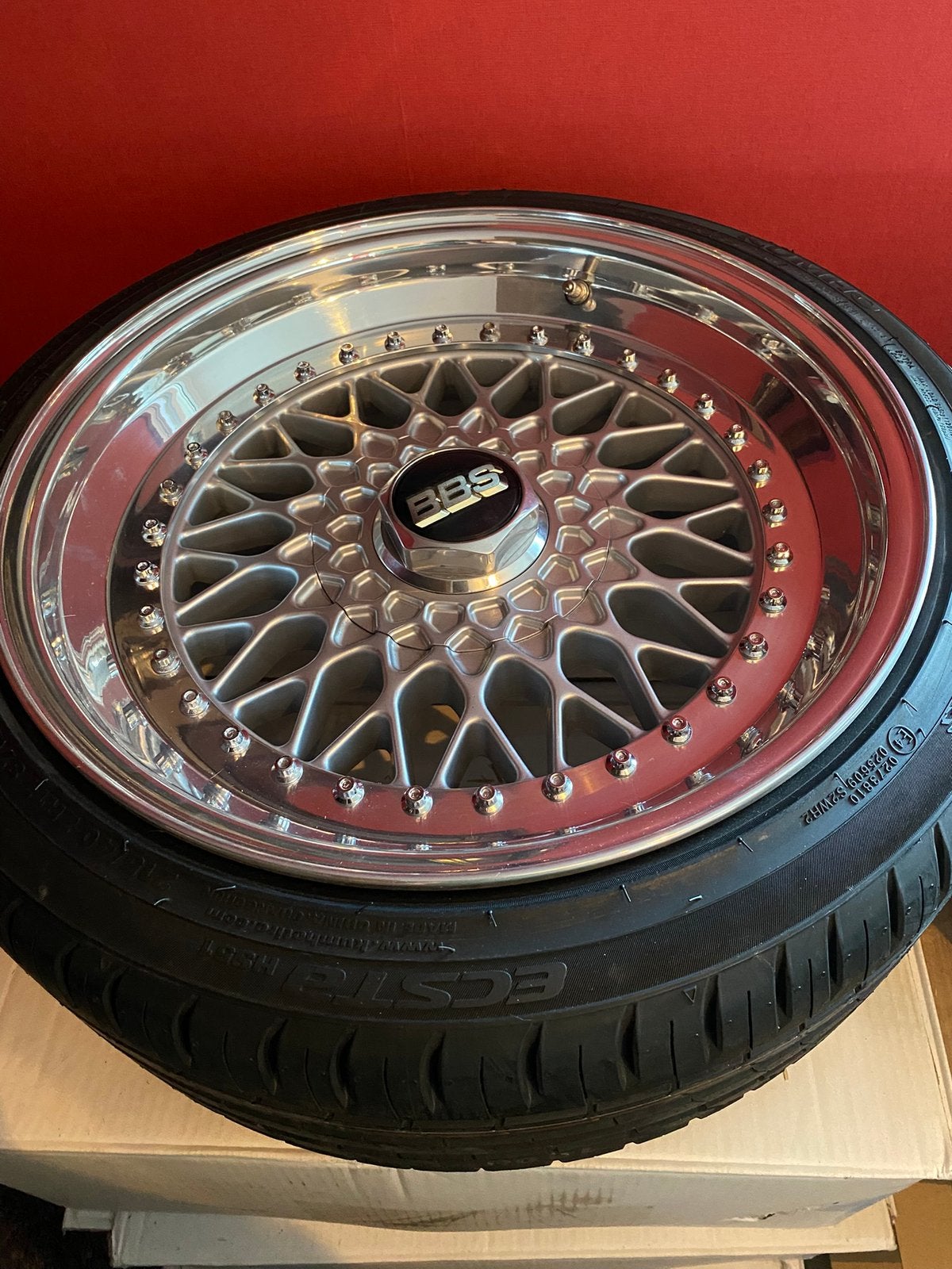 Bmw custom bbs rs 17inch 5x120, Auto-onderdelen, Ophalen, 17 inch, Banden en Velgen