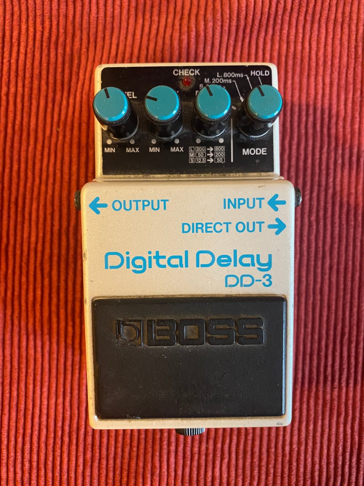 Boss Delay DD3 (long chip), Muziek en Instrumenten, Effecten, Ophalen of Verzenden, Gebruikt