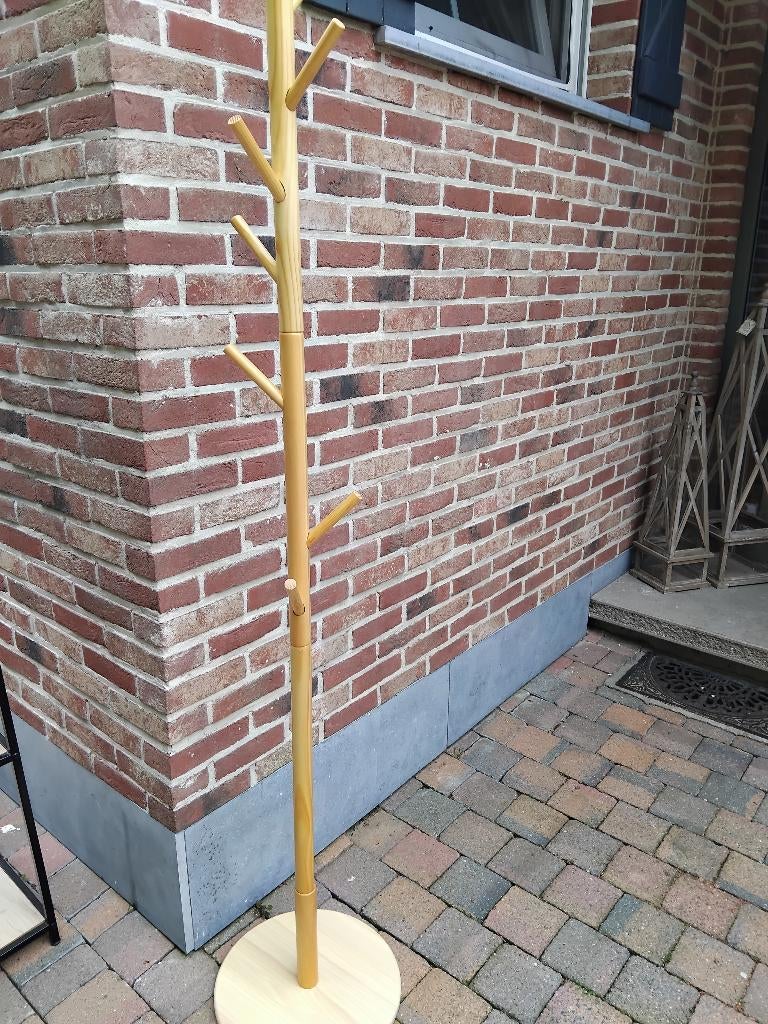 kapstok in hout, Ophalen, Gebruikt, Hout