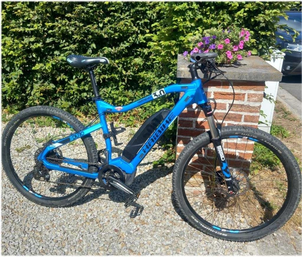 Haibike Sduro Hardseven 3.0 elektrische mountainbike, Fietsen en Brommers, Ophalen, Hardtail, Heren, Zo goed als nieuw