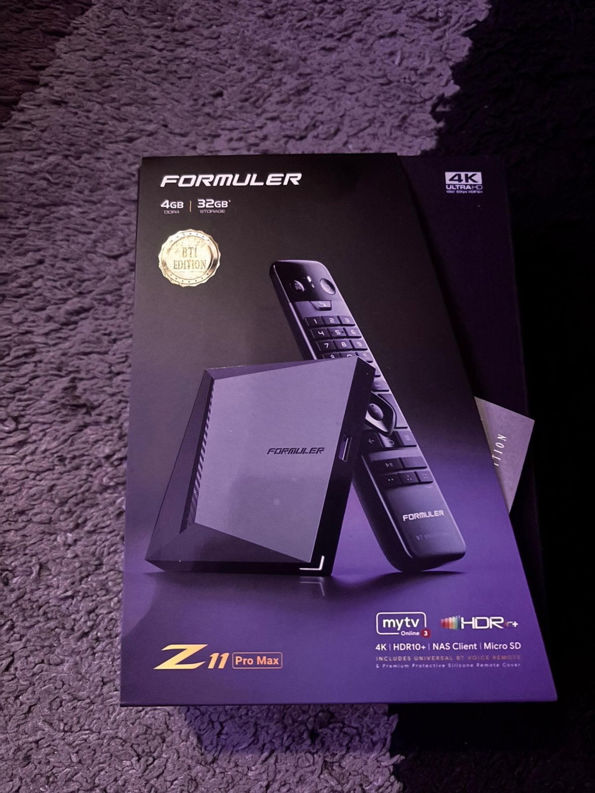 Mediaplayer formuler z11 pro max, Enlèvement ou Envoi, Comme neuf