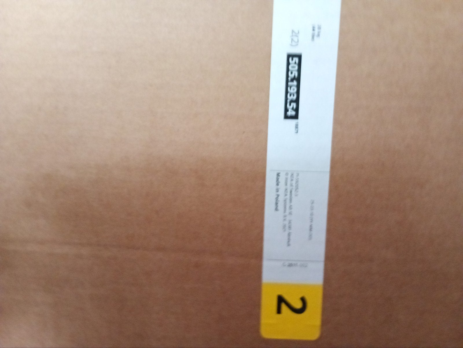 Ikea armleuning woonkamer Kivik, Ophalen