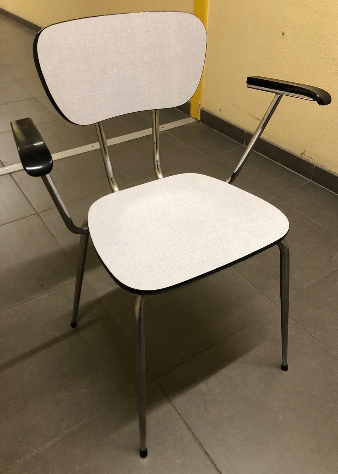 Chaise de Brabantia vintage, Maison & Meubles, Chaises, Enlèvement, Comme neuf, Blanc, Une