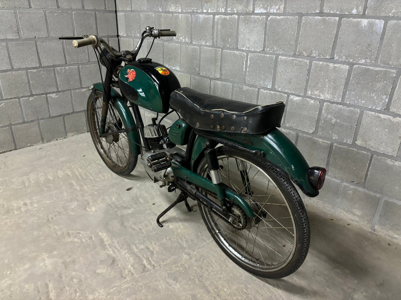 50cc Gitan brommer, 49 cc, Klasse B (45 km/u), 3 versnellingen, Ophalen