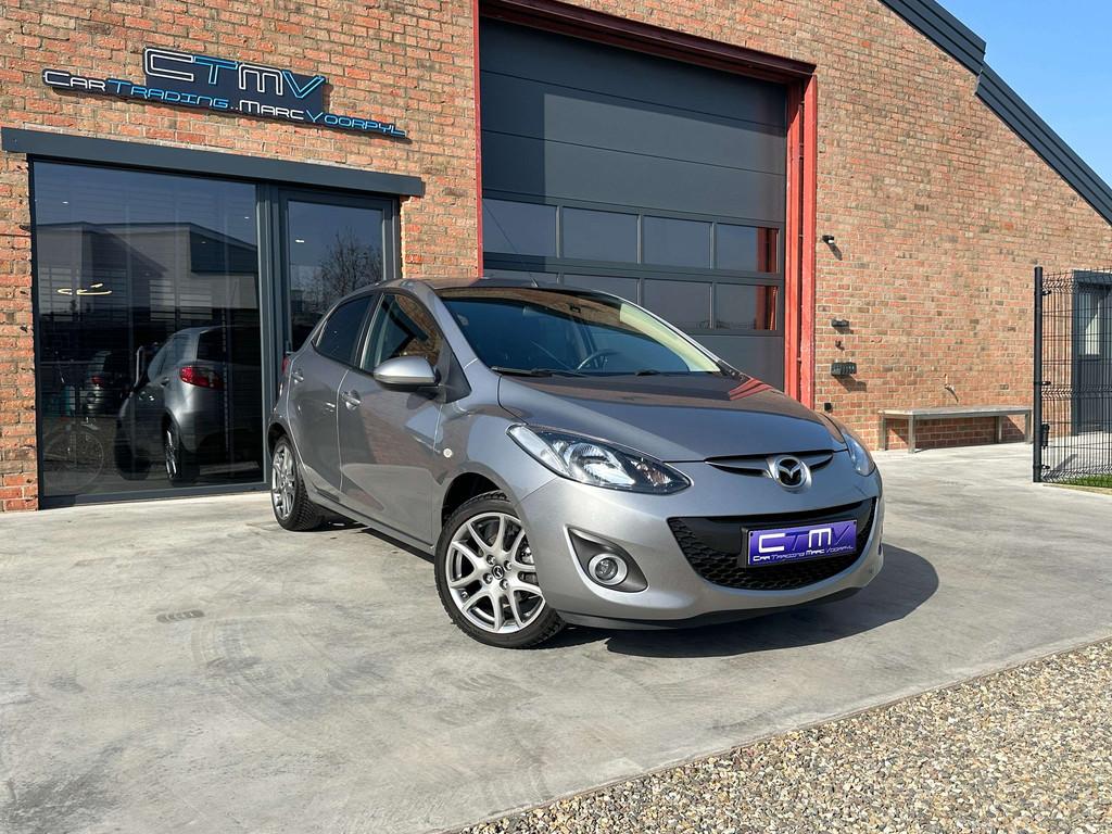Mazda 2 1.3i 5dr Airco - Navi - Trekhaak - 1ste Eigenaar!, Autos, Mazda, Entreprise, Achat, ABS, Airbags, Air conditionné, Climatisation automatique